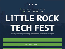 Tablet Screenshot of lrtechfest.com